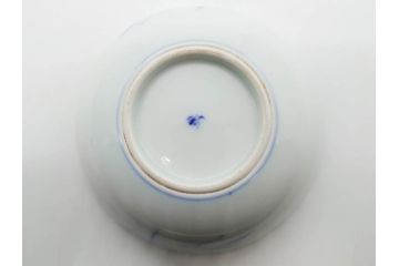 戦前　オールド香蘭社　有田焼　染付　色絵　金彩　(豆皿)約7cm　2.3寸/(花形皿)約10cm　3.2寸/(小皿)約11cm　3.4寸　(中皿)約14cm　4.6寸　様々なお料理が映える香蘭社の皿14点セット(ススキ、竹、桐、花、醤油皿、銘々皿、なます皿、深皿、変形皿、和皿、和食器、裏印、二寸三分、三寸二分、三寸四分、四寸六分)(R-080404)