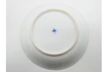 戦前　オールド香蘭社　有田焼　染付　色絵　金彩　(豆皿)約7cm　2.3寸/(花形皿)約10cm　3.2寸/(小皿)約11cm　3.4寸　(中皿)約14cm　4.6寸　様々なお料理が映える香蘭社の皿14点セット(ススキ、竹、桐、花、醤油皿、銘々皿、なます皿、深皿、変形皿、和皿、和食器、裏印、二寸三分、三寸二分、三寸四分、四寸六分)(R-080404)