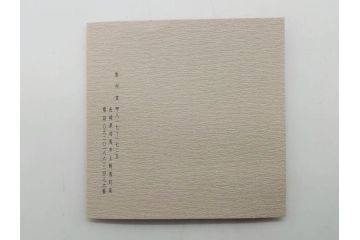 小林東五　對州窯　刷毛目(はけめ)　約21cm　6.8寸　独特の風合いが魅力の平皿(深皿、和皿、和食器、六寸八分、共箱付き)(R-080408)