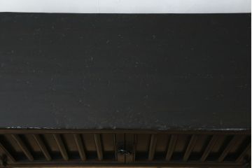 アンティーク家具　李朝家具　アジアンテイストの空間づくりにおすすめなローボード(収納棚、戸棚、テレビ台、テレビボード、リビングボード、花台、飾り台、ベンチ)(R-080415)