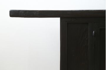 アンティーク家具　李朝家具　アジアンテイストの空間づくりにおすすめなローボード(収納棚、戸棚、テレビ台、テレビボード、リビングボード、花台、飾り台、ベンチ)(R-080415)