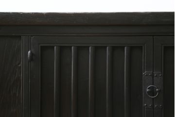 アンティーク家具　李朝家具　アジアンテイストの空間づくりにおすすめなローボード(収納棚、戸棚、テレビ台、テレビボード、リビングボード、花台、飾り台、ベンチ)(R-080415)