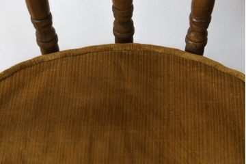 アメリカビンテージ　アメリカモデル　DREXEL HERITAGE(ドレクセルヘリテイジ)　エレガントで格調高い雰囲気漂うデスクチェア(回転チェア、回転椅子、アームチェア、イス、椅子、ヴィンテージ)(R-080416)