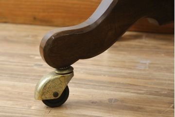 アメリカビンテージ　アメリカモデル　DREXEL HERITAGE(ドレクセルヘリテイジ)　エレガントで格調高い雰囲気漂うデスクチェア(回転チェア、回転椅子、アームチェア、イス、椅子、ヴィンテージ)(R-080416)
