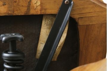 アメリカビンテージ　アメリカモデル　DREXEL HERITAGE(ドレクセルヘリテイジ)　エレガントで格調高い雰囲気漂うデスクチェア(回転チェア、回転椅子、アームチェア、イス、椅子、ヴィンテージ)(R-080416)