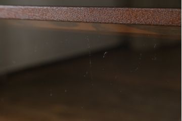 中古　美品!!　国産職人手造り　タモ材　桐(キリ)材　風雅　和洋どちらの空間にも馴染みやすい上質な作りの水屋箪笥サイドボード(収納棚、戸棚、サイドキャビネット、食器棚)(R-080419)