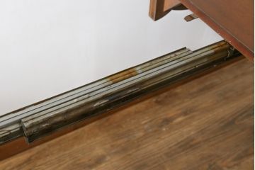 中古　DREXEL HERITAGE(ドレクセルヘリテイジ)　Touraine(ツーレイン)　滑らかな曲線が優雅な印象のダイニングテーブル(エクステンションテーブル、食卓、4人掛け、6人掛け、8人掛け、オーバル型)(定価約80万円)(R-080420)