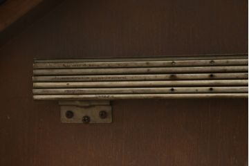 中古　DREXEL HERITAGE(ドレクセルヘリテイジ)　Touraine(ツーレイン)　滑らかな曲線が優雅な印象のダイニングテーブル(エクステンションテーブル、食卓、4人掛け、6人掛け、8人掛け、オーバル型)(定価約80万円)(R-080420)