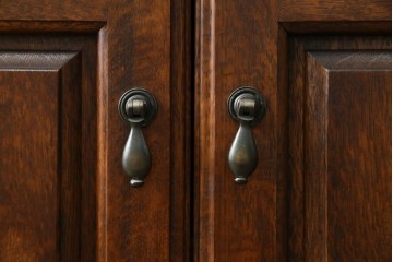 中古　美品　えぞ民芸家具製作所　インテリアえぞ(EZO)　ナラ材　グレースシリーズ　クラシカルで落ち着いた雰囲気が魅力的なライティングビューロー85　定価約236000円相当　(R-080422)