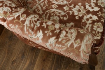 中古　maruni(マルニ木工)　優雅な佇まいが魅力的な2Pソファ　定価約30万円　(R-080423)