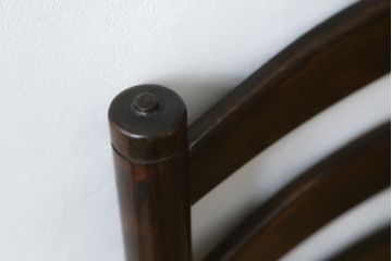 和製ビンテージ　松本民芸家具　ラダーバックがお洒落なラッシチェア(ダイニングチェア、椅子、イス、ヴィンテージ)(R-080427)
