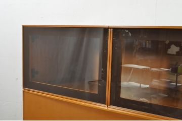 中古　美品　arflex(アルフレックス)　COMPOSER(コンポーザー)　シンプルで洗練されたデザインが魅力的なキャビネット(収納棚、戸棚、サイドボード)(定価約30万円)(R-080434)