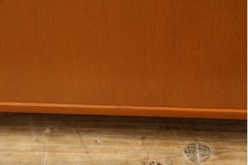 中古　美品　希少サイズ　arflex(アルフレックス)　COMPOSER(コンポーザー)　シンプルで洗練されたデザインが魅力的なキャビネット(収納棚、戸棚、飾り棚)(定価約25万円)(R-080435)