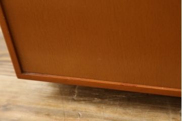 中古　美品　希少サイズ　arflex(アルフレックス)　COMPOSER(コンポーザー)　シンプルで洗練されたデザインが魅力的なキャビネット(収納棚、戸棚、飾り棚)(定価約25万円)(R-080435)