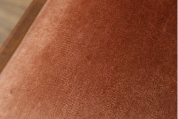 イギリスアンティーク　オーク材　ツイストレッグがクラシカルでおしゃれな雰囲気を醸し出すDチェア(椅子、イス、ダイニングチェア、リビングチェア、アームレスチェア、英国)(R-080436)