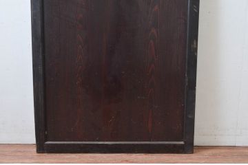 アンティーク建具　上質な和の空間づくりに活躍する板戸1枚(引き戸)(R-080445)