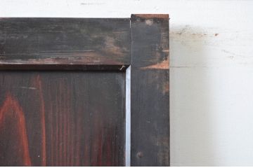 アンティーク建具　上質な和の空間づくりに活躍する板戸1枚(引き戸)(R-080445)