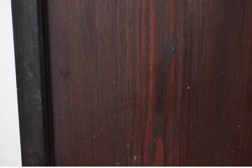 アンティーク建具　上質な和の空間づくりに活躍する板戸1枚(引き戸)(R-080445)