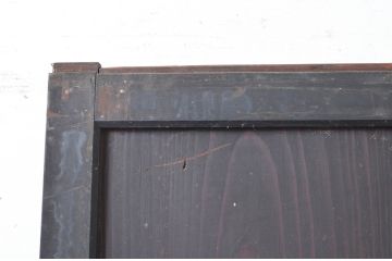 アンティーク建具　上質な和の空間づくりに活躍する板戸1枚(引き戸)(R-080445)