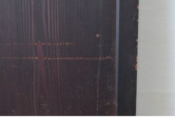 アンティーク建具　上質な和の空間づくりに活躍する板戸1枚(引き戸)(R-080445)