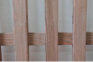アンティーク建具　和モダンな空間づくりにおすすめの荒格子戸2枚セット(引き戸)(R-080448)