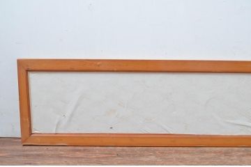 アンティーク建具　縁起の良い井筒割菱模様の組子欄間1枚(明り取り、明かり取り)(R-080464)