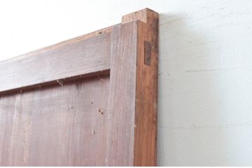 アンティーク建具　古民家スタイルにもおすすめ!情緒ある空間づくりにおすすめの格子帯戸1枚(引き戸、格子戸)(R-080472)