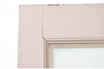 ビンテージ建具　ペイント仕上げ限定　レトロな雰囲気漂うペイントドア1枚(木製ドア、扉、ヴィンテージ、応接室)(R-080495)