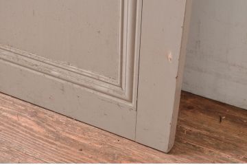 ビンテージ建具　ペイント仕上げ限定　レトロな雰囲気漂うペイントドア1枚(木製ドア、扉、ヴィンテージ、応接室)(R-080495)