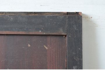アンティーク建具　和の情緒あふれる障子帯戸1枚(引き戸、板戸、格子帯戸、障子戸)(R-080498)