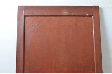 アンティーク建具　木のぬくもり溢れるレトロなドア1枚(木製ドア、扉)(R-080499)