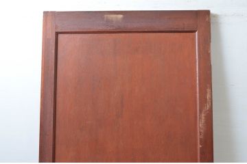アンティーク建具　木のぬくもり溢れるレトロなドア1枚(木製ドア、扉)(R-080499)