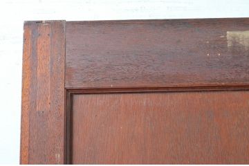 アンティーク建具　木のぬくもり溢れるレトロなドア1枚(木製ドア、扉)(R-080499)