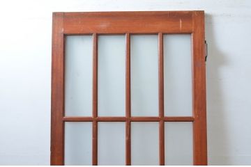 アンティーク建具　レトロな佇まいが魅力的なドア1枚(ガラス扉)(R-080501)