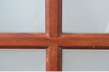 アンティーク建具　レトロな佇まいが魅力的なドア1枚(ガラス扉)(R-080501)
