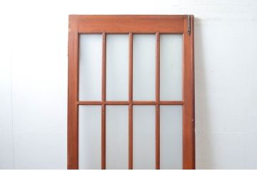 アンティーク建具　レトロな佇まいが魅力的なドア1枚(ガラス扉)(R-080501)