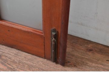 アンティーク建具　レトロな佇まいが魅力的なドア1枚(ガラス扉)(R-080501)