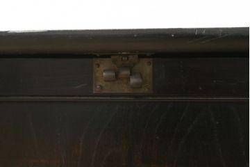 アジアンビンテージ　李朝家具　デザインと実用性を兼ね備えた豆びつ(韓国、豆櫃、米びつ、サイドテーブル、バンダヂ、バンダジ、バンダチ、収納箱、収納付きベンチ、スツール、店舗什器、ヴィンテージ)(R-080535)