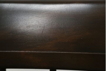 和製ビンテージ　松本民芸家具　#91型　落ち着きのある大人カフェ風インテリアが叶うキャプテンチェア2脚セット(アームチェア、板座チェア、ダイニングチェア、椅子、イス、ヴィンテージ)(定価2脚で約26万円)(R-080536)