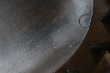 和製ビンテージ　松本民芸家具　#91型　落ち着きのある大人カフェ風インテリアが叶うキャプテンチェア2脚セット(アームチェア、板座チェア、ダイニングチェア、椅子、イス、ヴィンテージ)(定価2脚で約26万円)(R-080536)