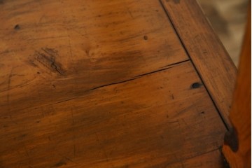 和製アンティーク　レトロナチュラルな雰囲気が素敵な飾り棚(陳列棚、収納棚、オープンラック、シェルフ、店舗什器)(R-080538)