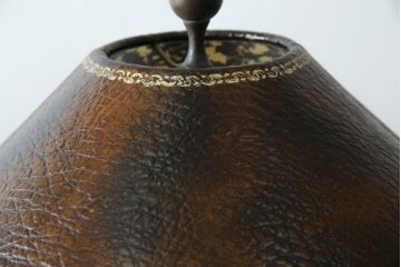 中古　美品　イギリス　MAITLAND-SMITH(メートランドスミス)　細部まで意匠を凝らした高級感のあるデザインが魅力的なフロアスタンド(フロアランプ、スタンド照明、シェードライト、英国)(定価推定40万円以上)(R-080540)