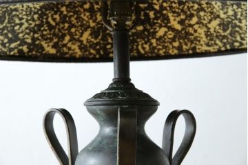 中古　美品　イギリス　MAITLAND-SMITH(メートランドスミス)　細部まで意匠を凝らした高級感のあるデザインが魅力的なフロアスタンド(フロアランプ、スタンド照明、シェードライト、英国)(定価推定40万円以上)(R-080540)