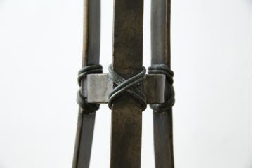 中古　美品　イギリス　MAITLAND-SMITH(メートランドスミス)　細部まで意匠を凝らした高級感のあるデザインが魅力的なフロアスタンド(フロアランプ、スタンド照明、シェードライト、英国)(定価推定40万円以上)(R-080540)