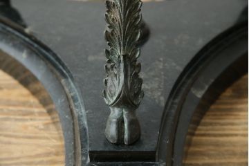 中古　美品　イギリス　MAITLAND-SMITH(メートランドスミス)　細部まで意匠を凝らした高級感のあるデザインが魅力的なフロアスタンド(フロアランプ、スタンド照明、シェードライト、英国)(定価推定40万円以上)(R-080540)