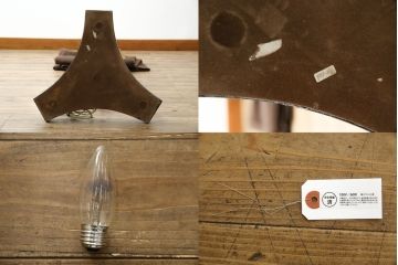 中古　美品　イギリス　MAITLAND-SMITH(メートランドスミス)　細部まで意匠を凝らした高級感のあるデザインが魅力的なフロアスタンド(フロアランプ、スタンド照明、シェードライト、英国)(定価推定40万円以上)(R-080540)