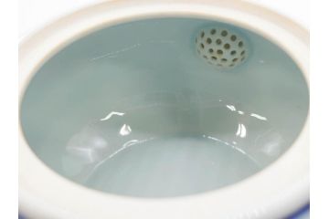源右衛門　有田焼　古伊万里風　牡丹絵　緻密で華麗な色彩が見事な茶器セット(草花紋、金彩、土瓶、急須、湯呑み、湯飲み5客、湯のみ茶碗、蓋付、茶道具、煎茶、和食器、共箱付き、裏印)(R-080548)