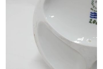 デンマーク　ROYAL COPENHAGEN(ロイヤルコペンハーゲン)　「ペアのガチョウ」　2068　仲睦まじい姿に心がほっこりするフィギュリン(鳥、置物、ディスプレイ、陶器、オブジェ、北欧)(R-080550)