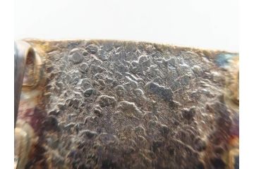 彫金家　信田洋　「竹の子」　Silver(シルバー)　春の息吹を感じさせる帯留(タケノコ、銀、台座、帯留め、着物道具、和装小物、アクセサリー共箱付き)(R-080551)