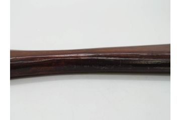 ビンテージ　軽井沢彫り　ミラー　細かな彫刻の美しさに心も躍る手鏡(ヴィンテージ、ハンドミラー、木製、花)(R-080555)